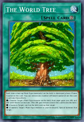 The World Tree Yu-Gi-Oh card