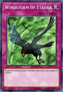Windstorm of Etaqua Yu-Gi-Oh card