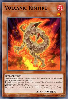 Volcanic Rimfire Yu-Gi-Oh card
