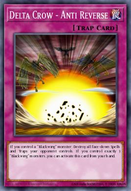 Delta Crow - Anti Reverse Yu-Gi-Oh card