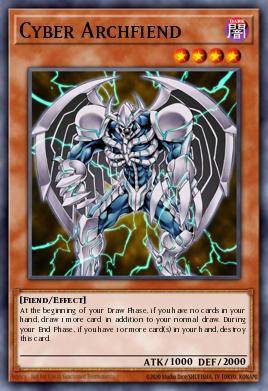 Cyber Archfiend Yu-Gi-Oh card