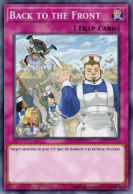 Back to the Front Yu-Gi-Oh card