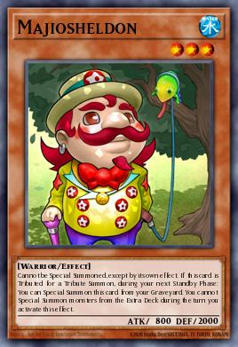 Majiosheldon Yu-Gi-Oh card