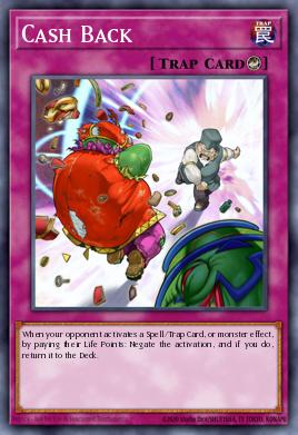 Cash Back Yu-Gi-Oh card