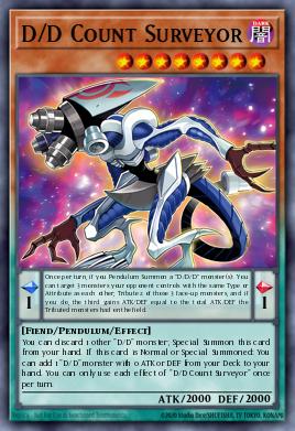 D/D Count Surveyor Yu-Gi-Oh card