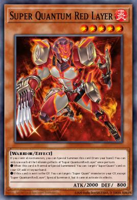 Super Quantum Red Layer Yu-Gi-Oh card