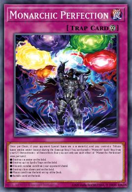 Monarchic Perfection Yu-Gi-Oh card