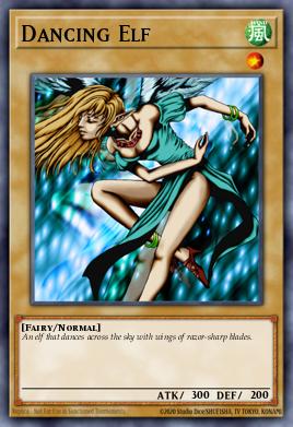 Dancing Elf Yu-Gi-Oh card