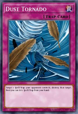 Dust Tornado Yu-Gi-Oh card
