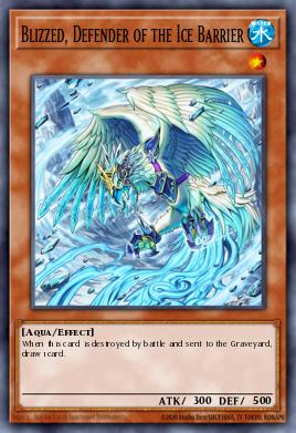 Blizzed, Defender of the Ice Barrier Yu-Gi-Oh card