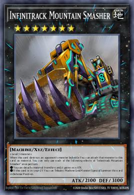 Infinitrack Mountain Smasher Yu-Gi-Oh card