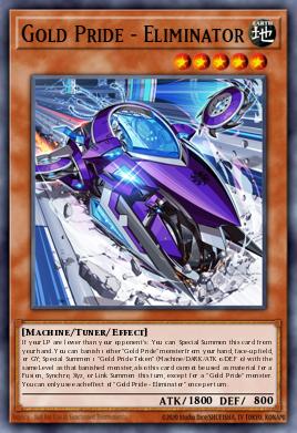 Gold Pride - Eliminator Yu-Gi-Oh card
