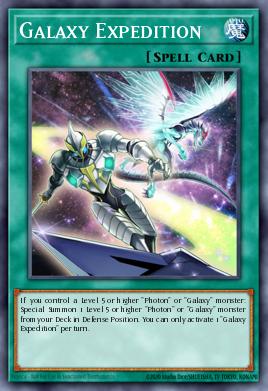 Galaxy Expedition Yu-Gi-Oh card