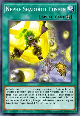 Nephe Shaddoll Fusion Yu-Gi-Oh card