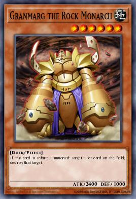 Granmarg the Rock Monarch Yu-Gi-Oh card