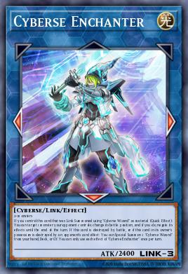 Cyberse Enchanter Yu-Gi-Oh card