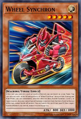 Wheel Synchron Yu-Gi-Oh card