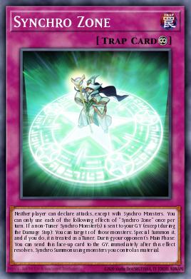 Synchro Zone Yu-Gi-Oh card
