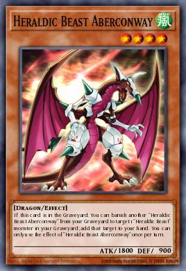 Heraldic Beast Aberconway Yu-Gi-Oh card