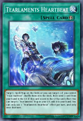 Tearlaments Heartbeat Yu-Gi-Oh card