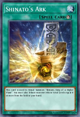 Shinato's Ark Yu-Gi-Oh card