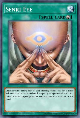Senri Eye Yu-Gi-Oh card