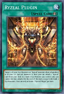 Ryzeal Plugin Yu-Gi-Oh card
