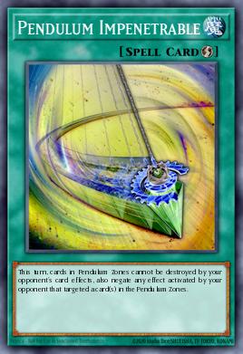Pendulum Impenetrable Yu-Gi-Oh card