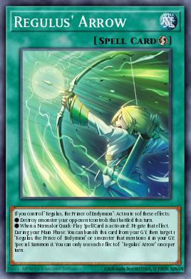 Regulus' Arrow Yu-Gi-Oh card