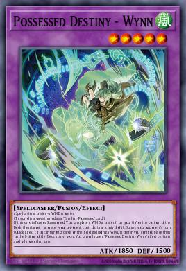 Possessed Destiny - Wynn Yu-Gi-Oh card