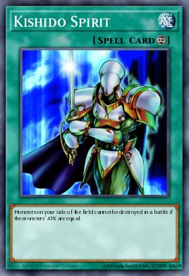Kishido Spirit Yu-Gi-Oh card