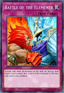 Battle of the Elements Yu-Gi-Oh card