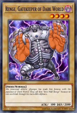 Renge, Gatekeeper of Dark World Yu-Gi-Oh card