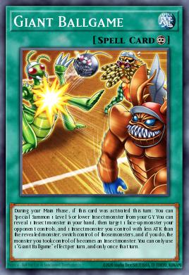 Giant Ballgame Yu-Gi-Oh card