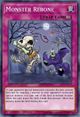 Monster Rebone Yu-Gi-Oh card