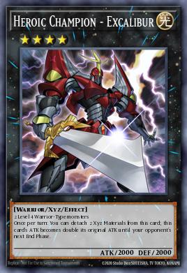 Heroic Champion - Excalibur Yu-Gi-Oh card