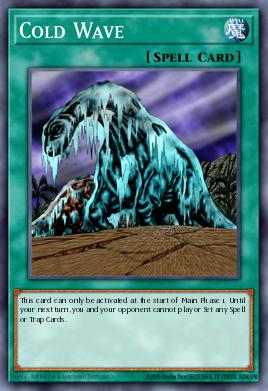 Cold Wave Yu-Gi-Oh card
