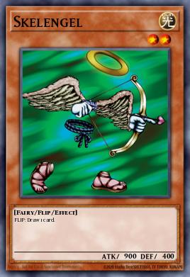 Skelengel Yu-Gi-Oh card