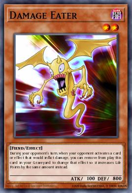 Damage Eater Yu-Gi-Oh card