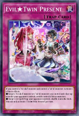 Evil★Twin Present Yu-Gi-Oh card