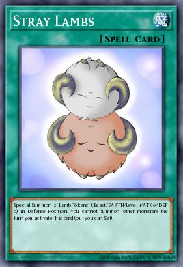 Stray Lambs Yu-Gi-Oh card