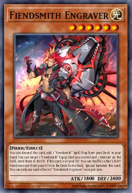 Fiendsmith Engraver Yu-Gi-Oh card