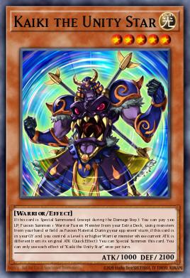 Kaiki the Unity Star Yu-Gi-Oh card