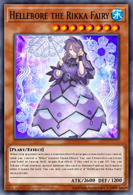 Hellebore the Rikka Fairy Yu-Gi-Oh card
