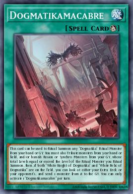 Dogmatikamacabre Yu-Gi-Oh card