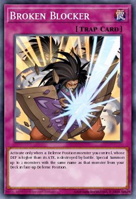 Broken Blocker Yu-Gi-Oh card