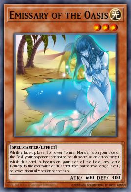 Emissary of the Oasis Yu-Gi-Oh card