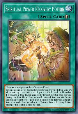Spiritual Power Recovery Potion Yu-Gi-Oh card