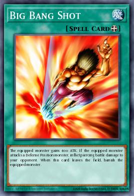 Big Bang Shot Yu-Gi-Oh card