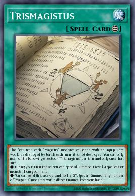 Trismagistus Yu-Gi-Oh card